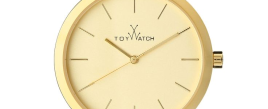 Toy Watch: Maya Yellow Golden Uhr