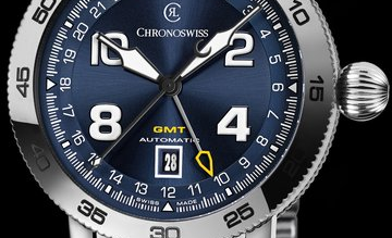 GMT von Chronoswiss mit zweiter Zeitzone