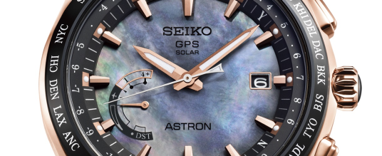 Seiko Astron GPS Solar World Time: Novak Djokovic Edition